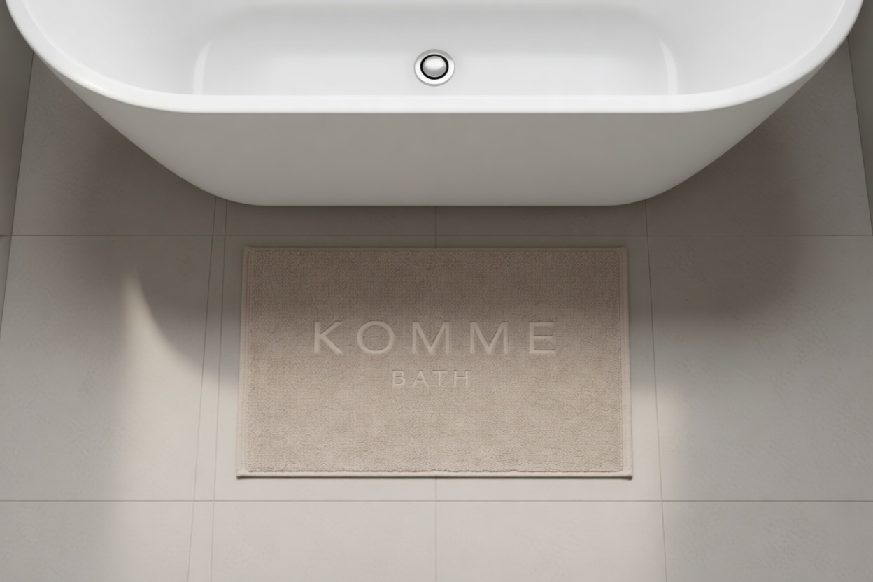 LOGOS - KOMME BATH MAT 100% COTTON