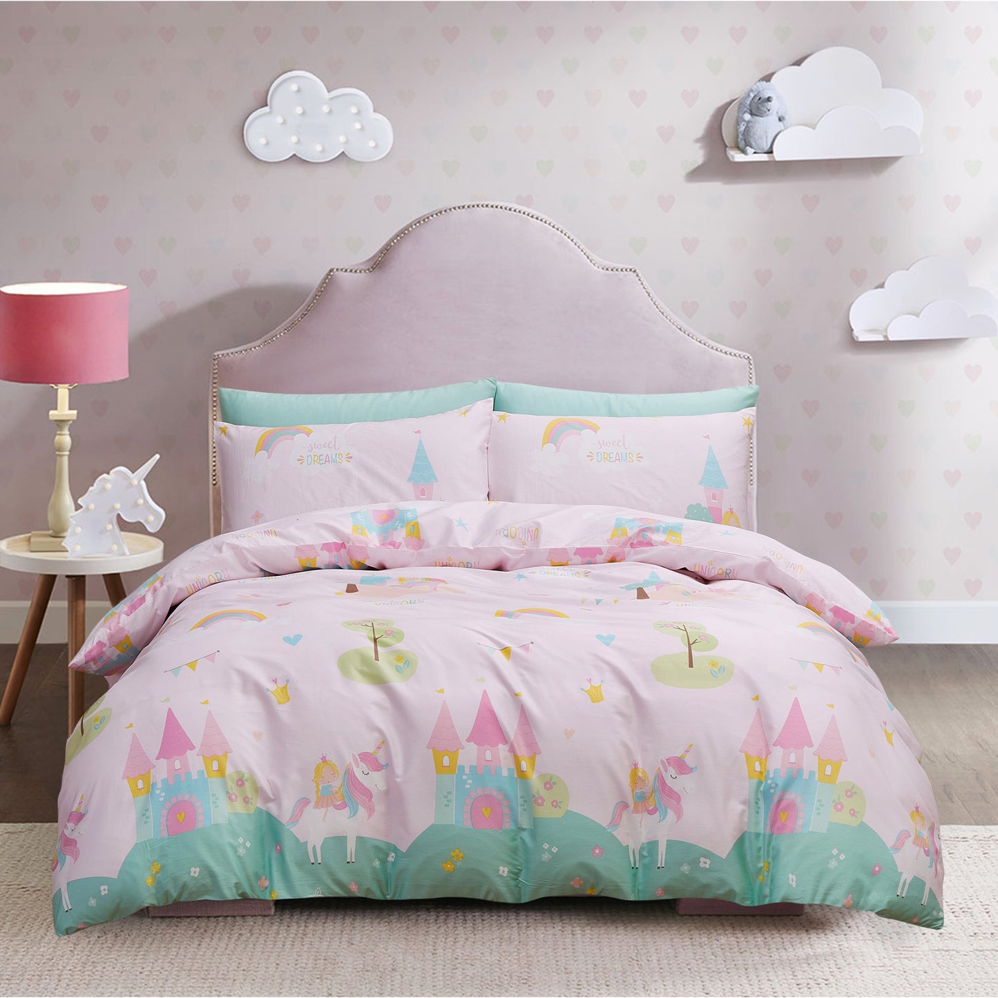 FAR FAR AWAY - HOORAYS QUILT COVER SET 100% COTTON