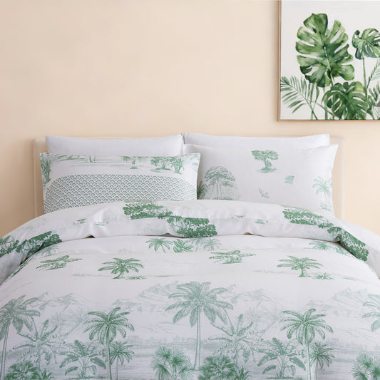 MAHINA - CONTEMPO ATELIER FITTED SHEET SET 80% AUSTRIAN TENCEL™ 20% COTTON