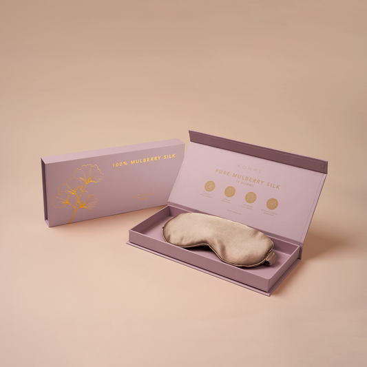 SENSUALITE - KOMME HAUTE EYE MASK 100% MULBERRY SILK 19MM