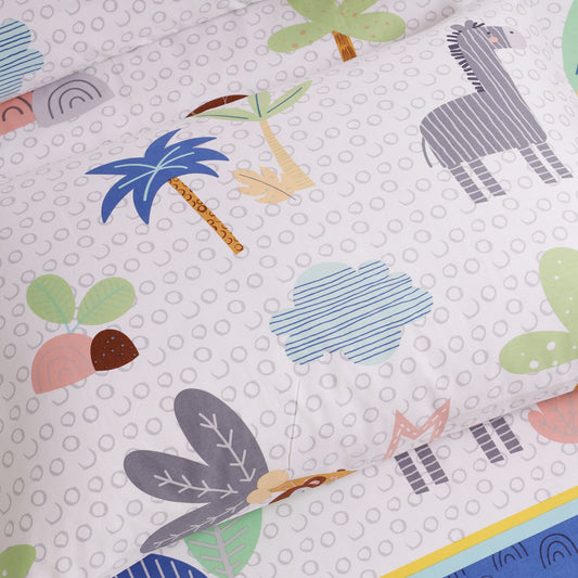 WILD ADVENTURE - HOORAYS KID'S TODDLER PILLOWCASE 100% COTTON