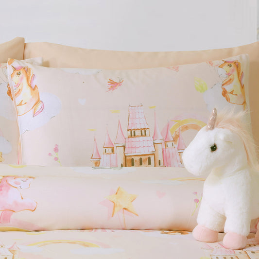 PRINCESS WORLD - HOORAYS KID'S PILLOWCASE 100% COTTON