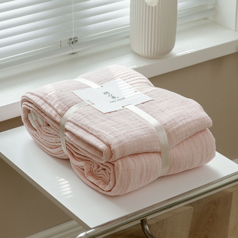 ANDERS - KOMME DECOR THROW / BLUSH