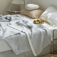 ANDERS - KOMME DECOR THROW / ASH