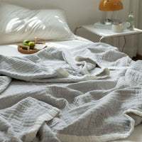 ANDERS - KOMME DECOR THROW / ASH