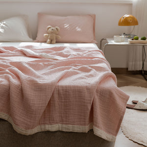 ANDERS - KOMME DECOR THROW / BLUSH