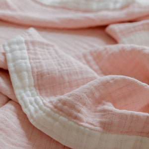 ANDERS - KOMME DECOR THROW / BLUSH