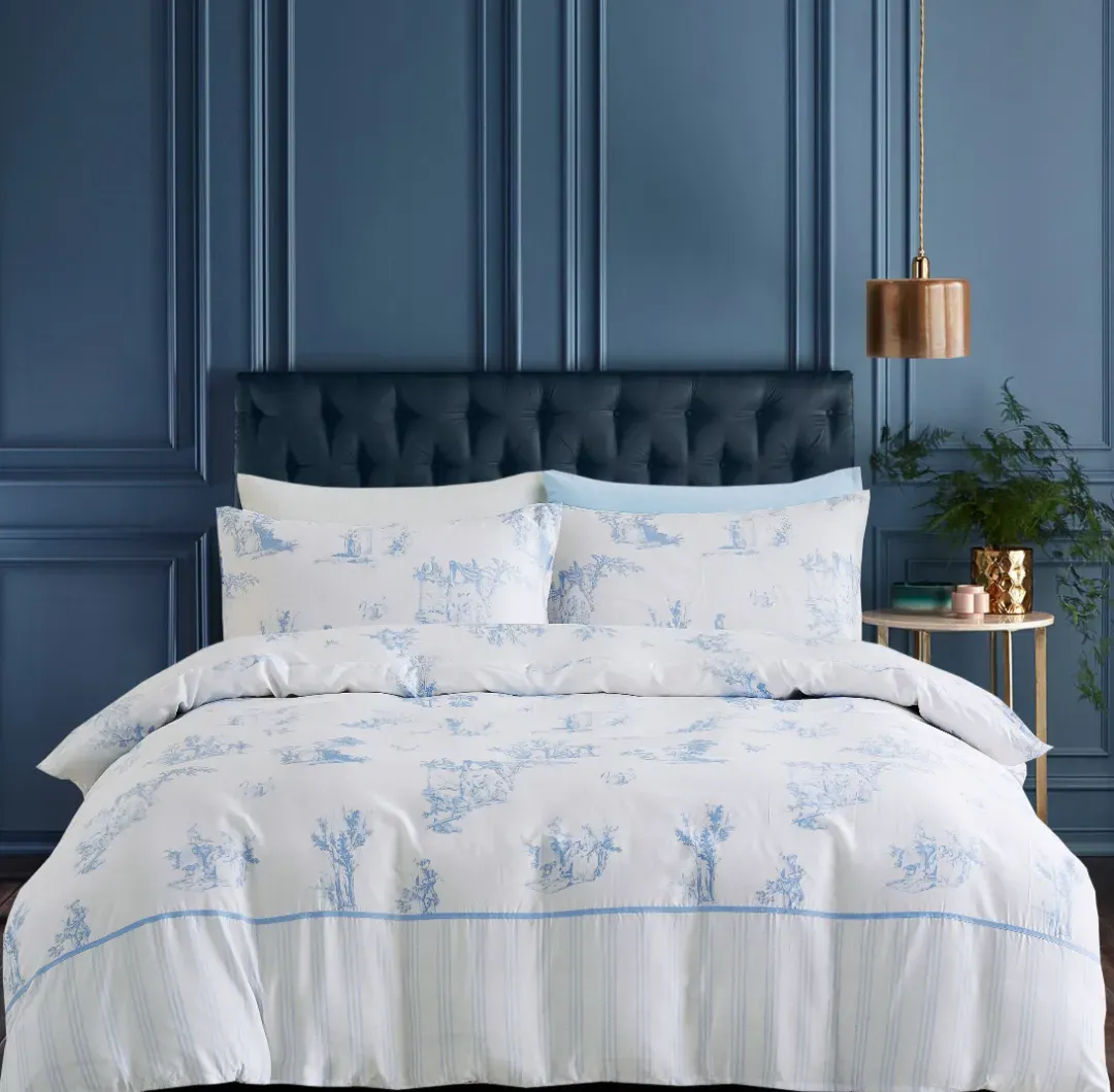 BASTILLE - CONTEMPO ATELIER COVERLET 80% AUSTRIAN TENCEL™ 20% COTTON