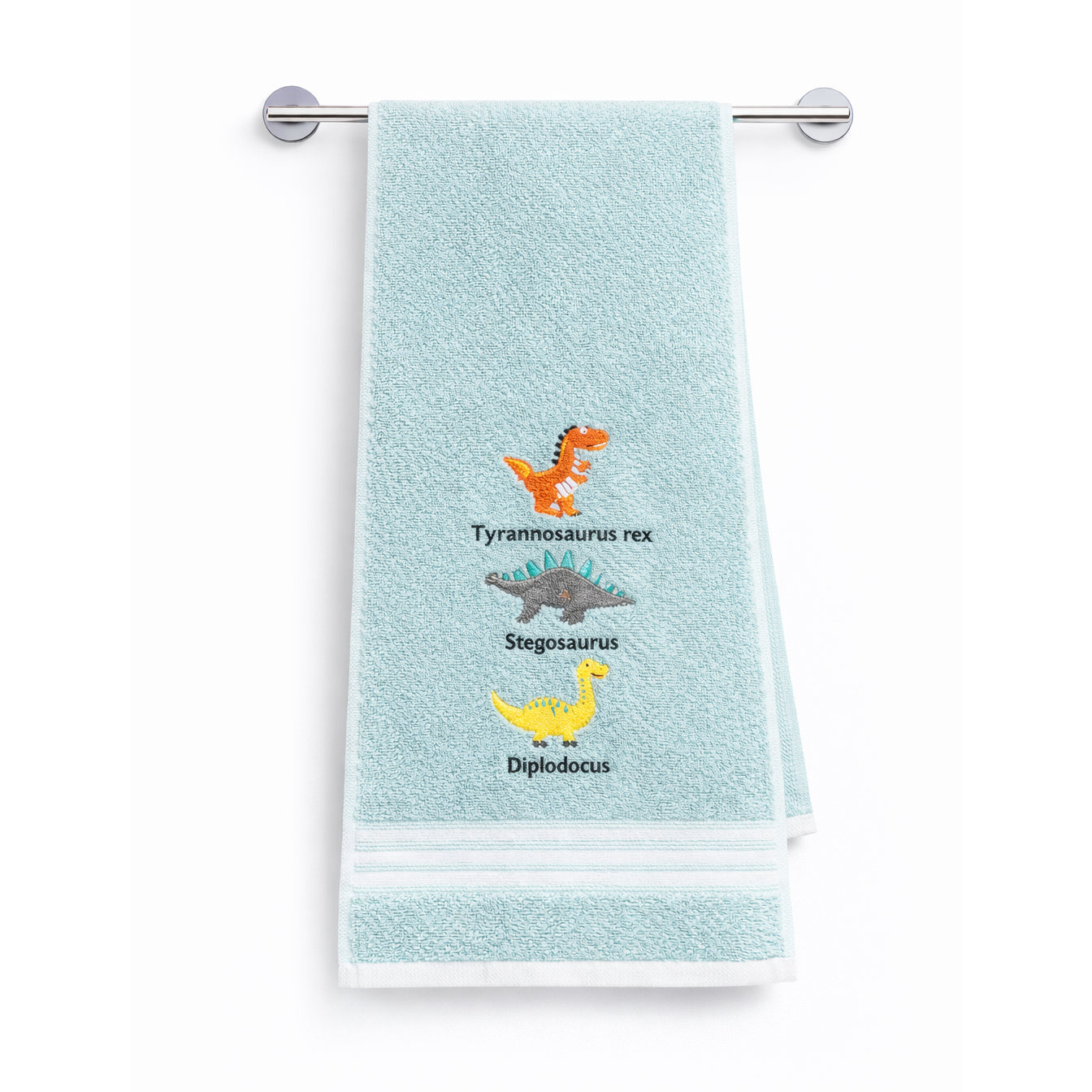 DINO SCHOOL - BAMBOO EMBROIDERY KIDS TOWEL