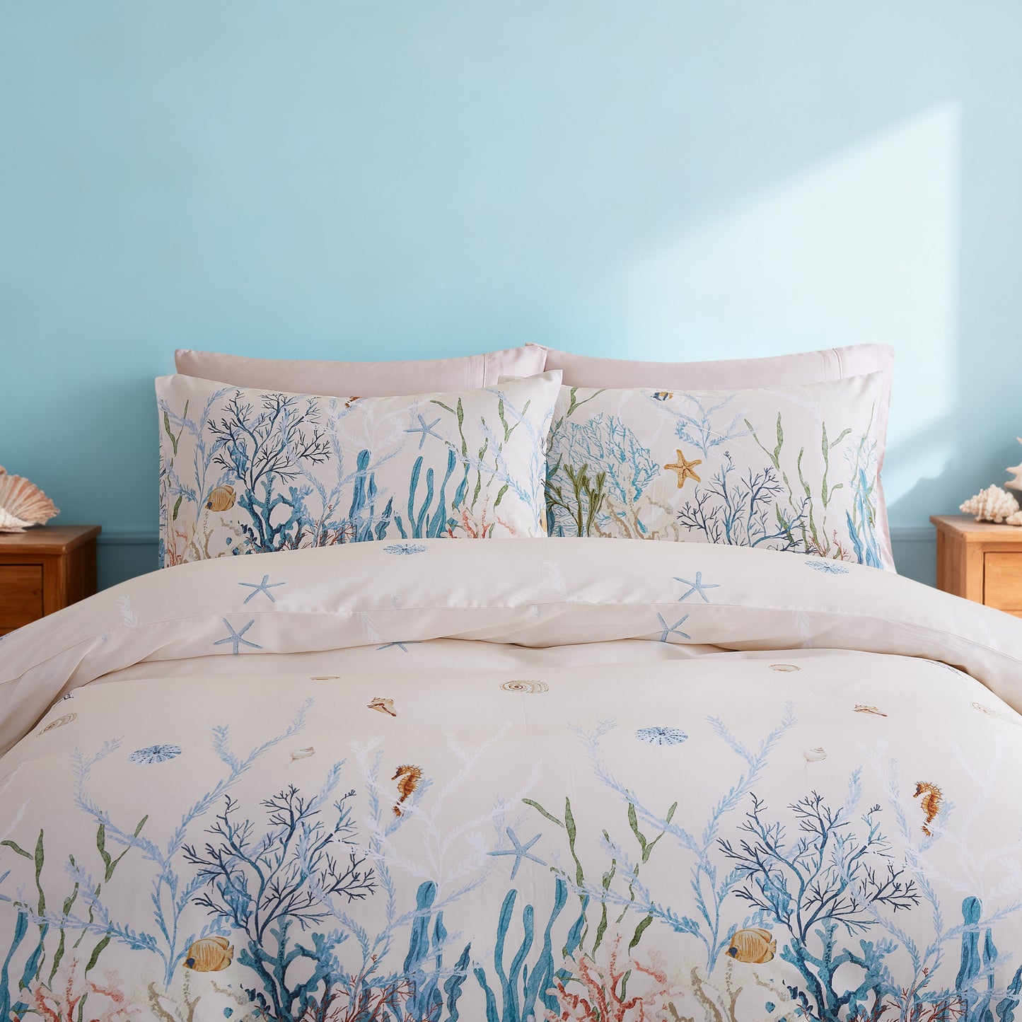 GALENE - CONTEMPO ATELIER FITTED SHEET SET 80% AUSTRIAN TENCEL™ 20% COTTON
