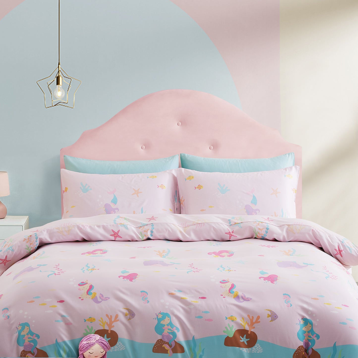 LITTLE MERMAID - HOORAYS COVERLET 100% BAMBOO
