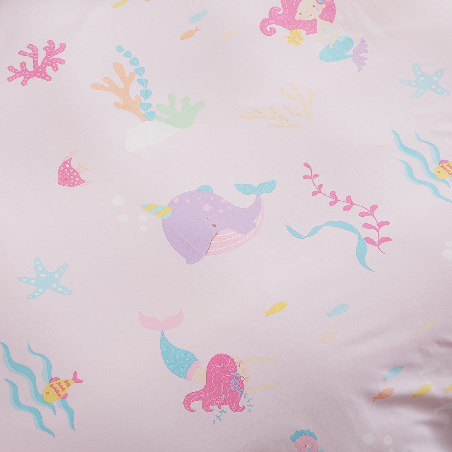 LITTLE MERMAID - HOORAYS COVERLET 100% BAMBOO
