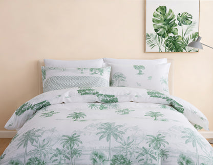 MAHINA - CONTEMPO ATELIER FITTED SHEET SET 80% AUSTRIAN TENCEL™ 20% COTTON