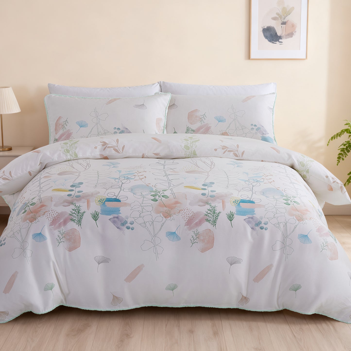 RHODES - CONTEMPO ATELIER FITTED SHEET SET 80% AUSTRIAN TENCEL™ 20% COTTON