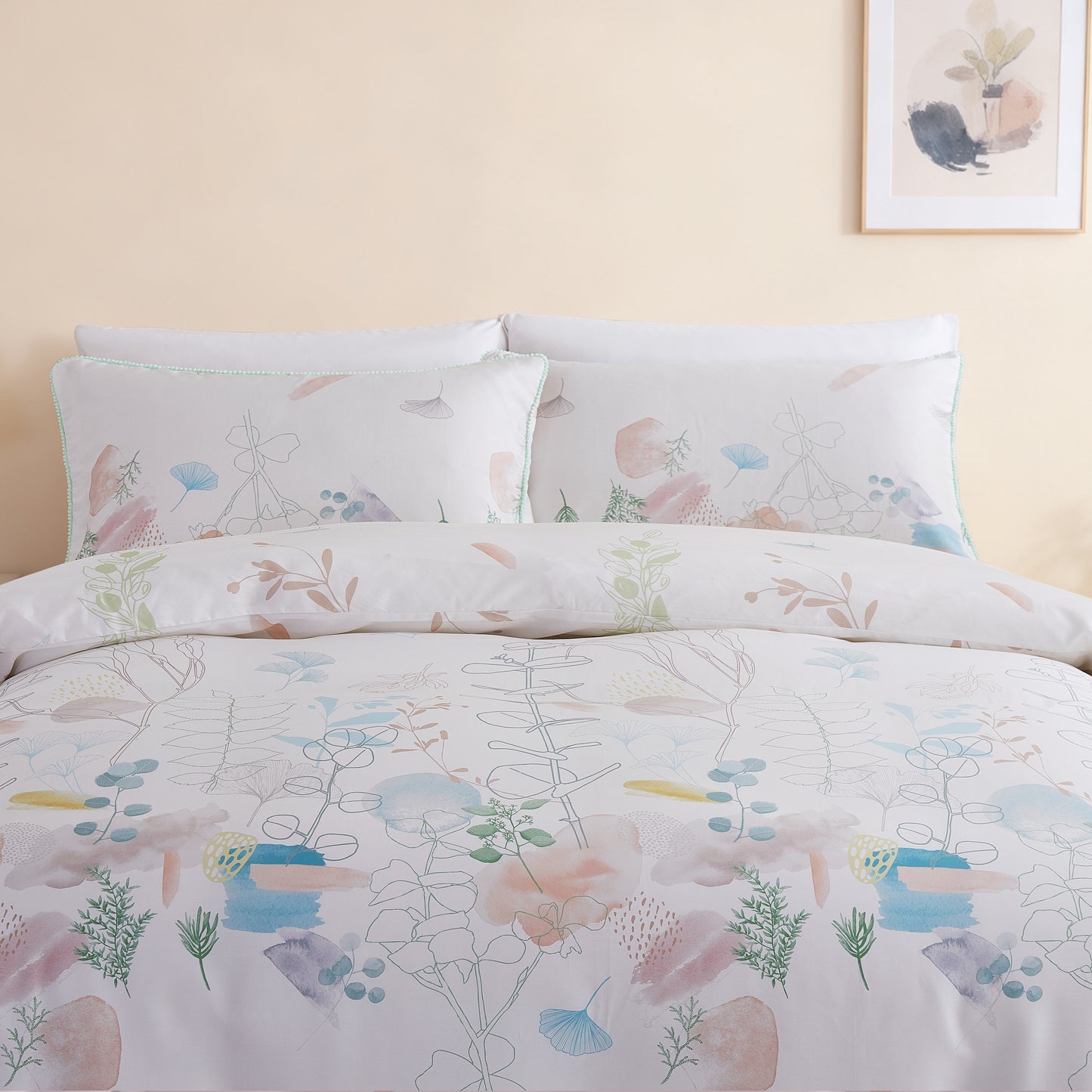 RHODES - CONTEMPO ATELIER FITTED SHEET SET 80% AUSTRIAN TENCEL™ 20% COTTON
