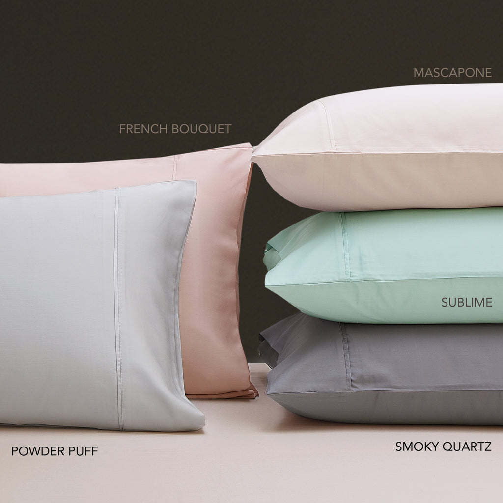 SCABORO 8TH SERIES - LOFT PRIVE PILLOWCASES (1PAIR) 50% AUSTRIAN TENCEL™ 50% BAMBOO