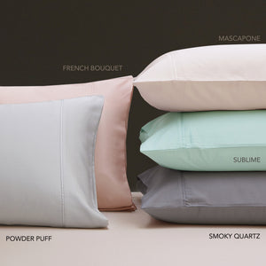 SCABORO 8TH SERIES - LOFT PRIVE PILLOWCASES (1PAIR) 50% AUSTRIAN TENCEL™ 50% BAMBOO