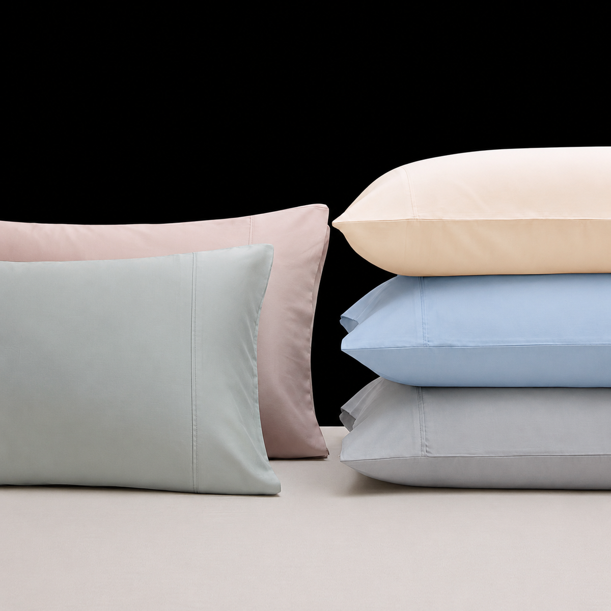 SCABORO 9TH SERIES - LOFT PRIVE FITTED SHEET SET 50% AUSTRIAN TENCEL™ 50% BAMBOO