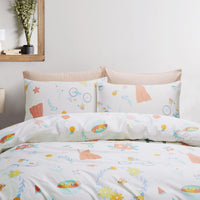 SUMMER LOVE- INSPIRO QUILT COVER SET 100% COTTON