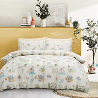 SWEET HOME - INSPIRO FITTED SHEET SET 100% COTTON