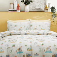 SWEET HOME - INSPIRO FITTED SHEET SET 100% COTTON