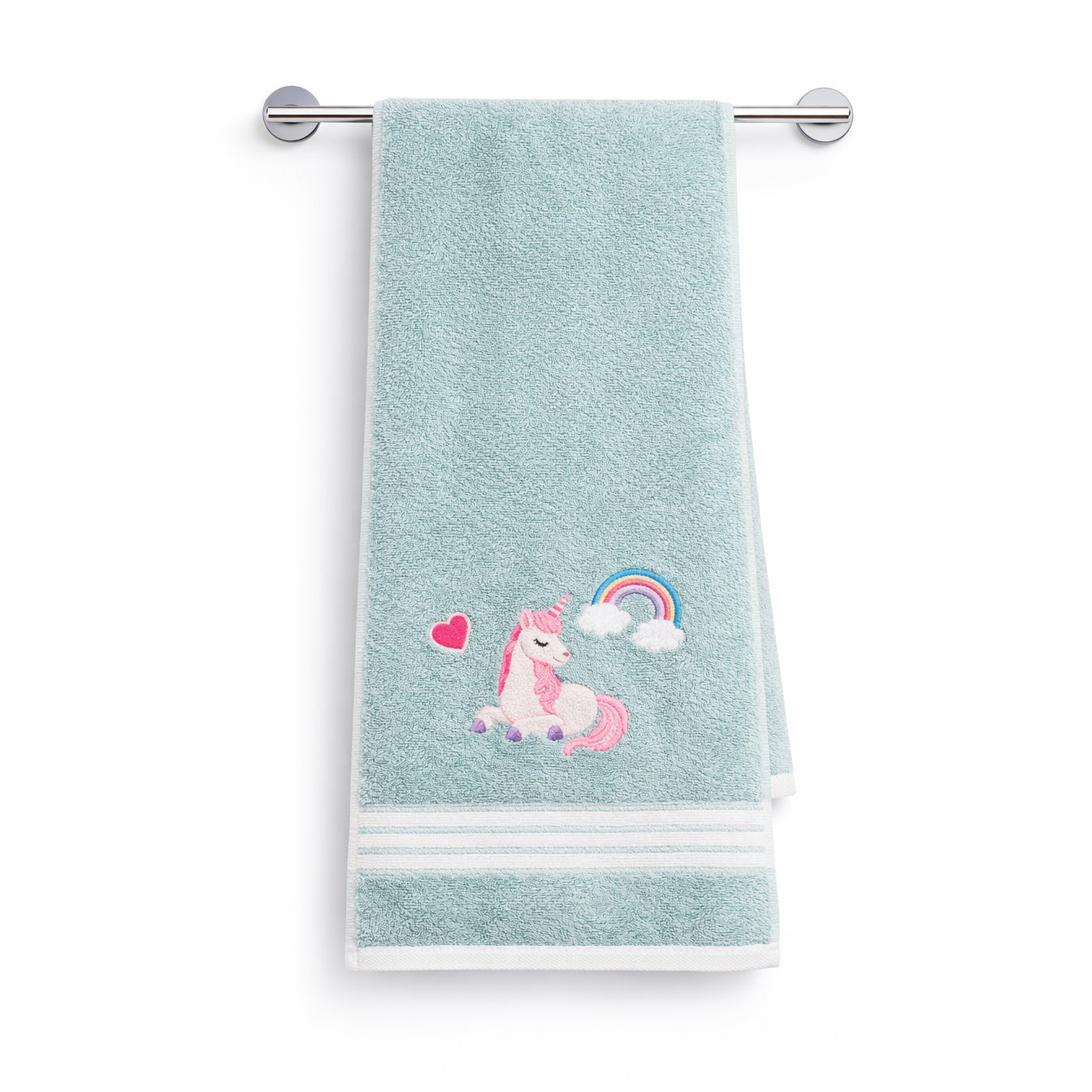 UNICORN CUDDLES - BAMBOO EMBROIDERY KIDS TOWEL