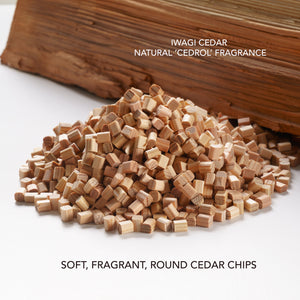THE CEDAR REST PILLOW (MADE IN JAPAN) - 100% PURE IWAKI CEDAR WOOD PILLOW WITH REMOVABLE BREATHAIR® COVER
