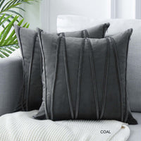 TOLKA - KOMME DECOR SQUARE CUSHION WITH FILL