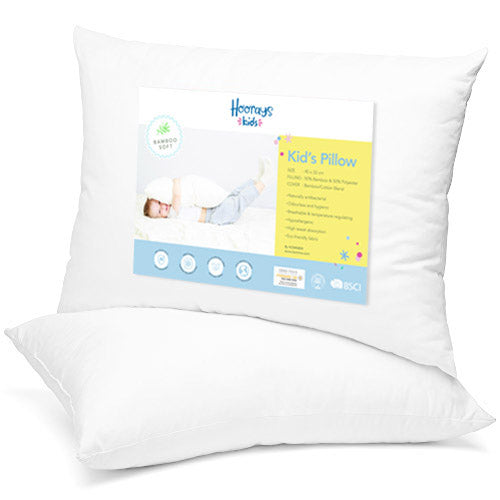 BAMBOO JUNIOR PILLOW - 50% BAMBOO 50% POLYESTER