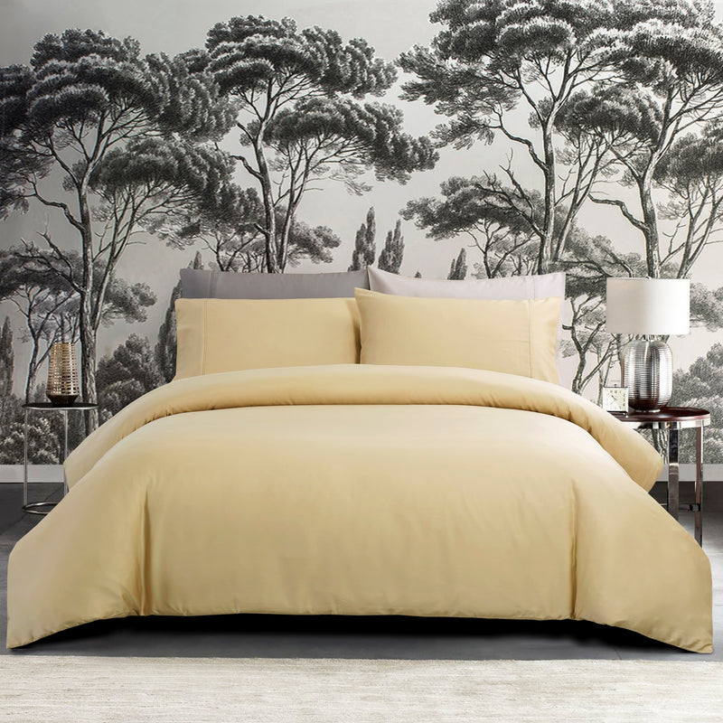 SCABORO - LOFT PRIVE QUILT COVER SET 50% TENCEL™ 50% BAMBOO