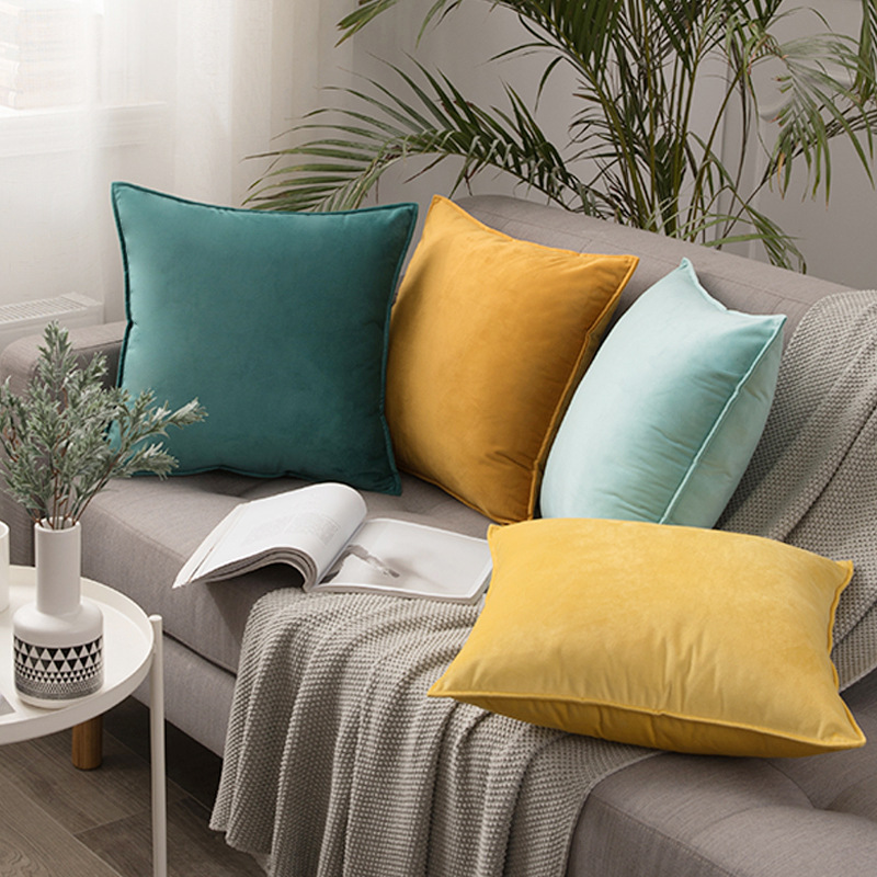 DEL RAY - KOMME DECOR SQUARE CUSHION WITH FILL