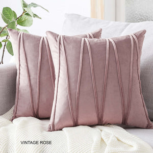 TOLKA - KOMME DECOR SQUARE CUSHION WITH FILL
